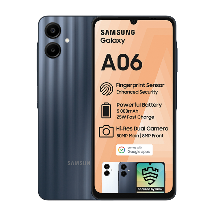 Samsung Galaxy A06 - Black (Open Box)