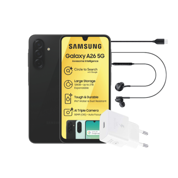 Samsung Galaxy A26 5G 6/128GB Bundle