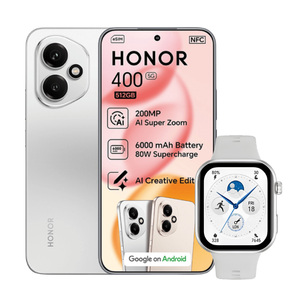Honor 400 512gb Meteor Silver DS + Honor Watch Choice 2i White