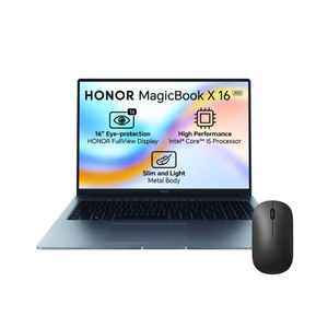 Honor MagicBook X16 Notebook 16inch 512gb Gray + Bag & Mouse