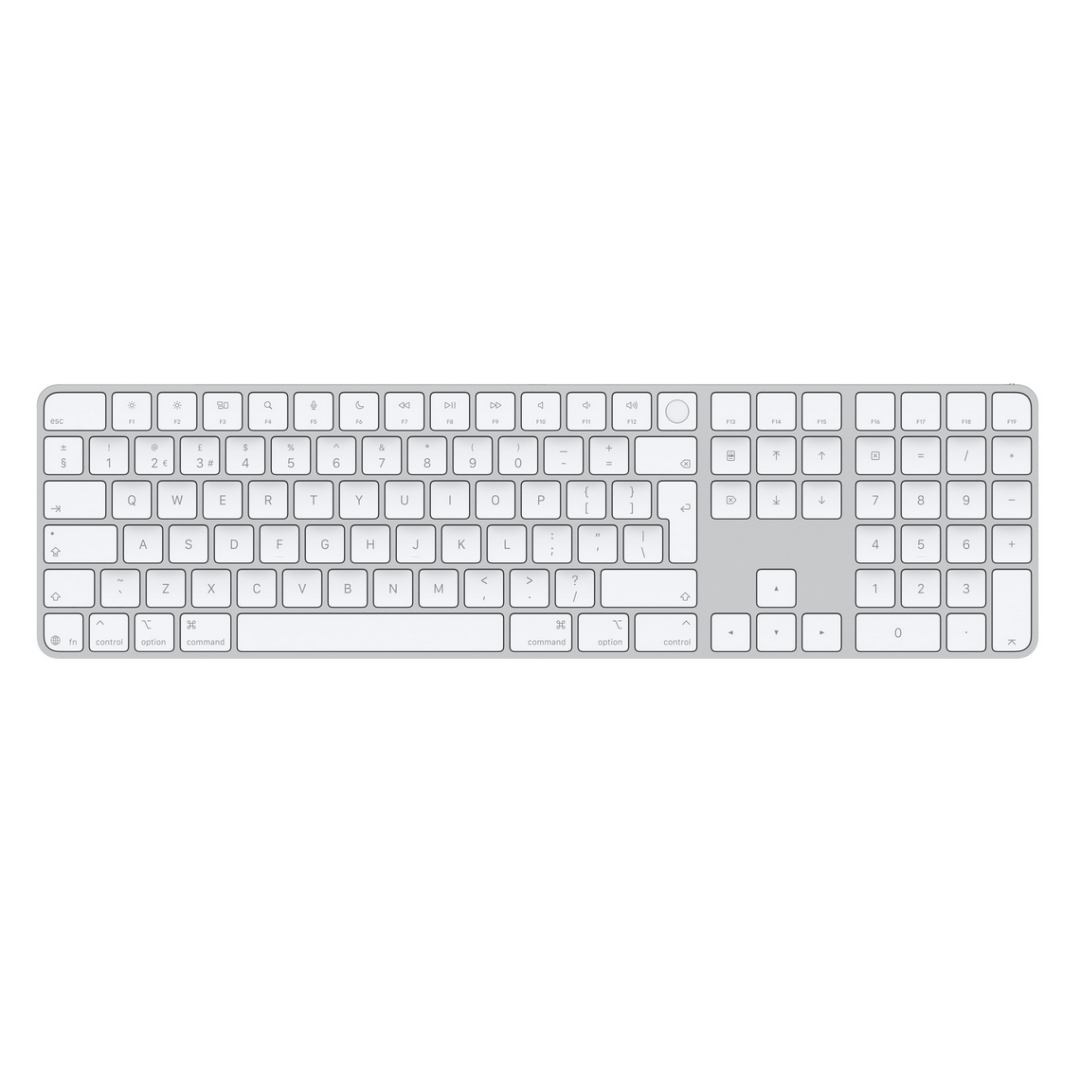 Magic Keyboard with Touch ID and Numeric Keypad for Mac models with Apple silicon