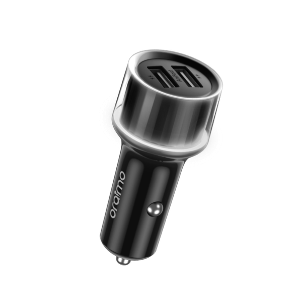 Oraimo Highway 15 Duo 15.5w Car Charger Black