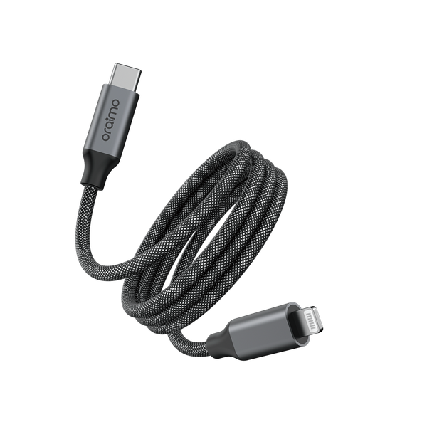 Oraimo Magcable 2.22a 1m Type C - Lightning Black