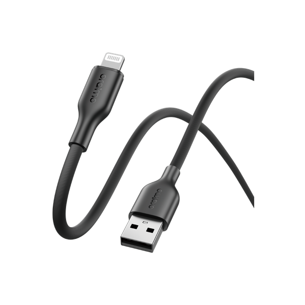 Oraimo Robustline Data Cable 2a 1m Usb - Lightning Black