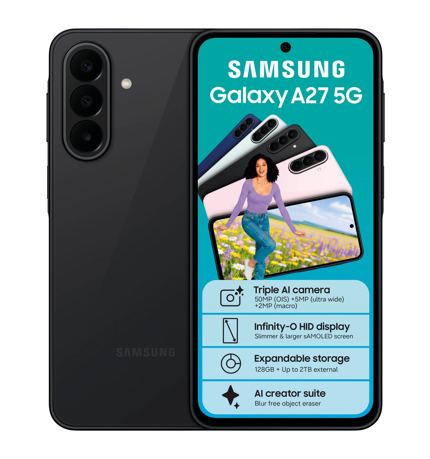 Samsung A27 5G 128GB Black