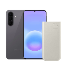 Samsung Galaxy A57 5G 256GB Gray plus Powerbank 25W PD Samsung EB-P3400 Beige Bundle