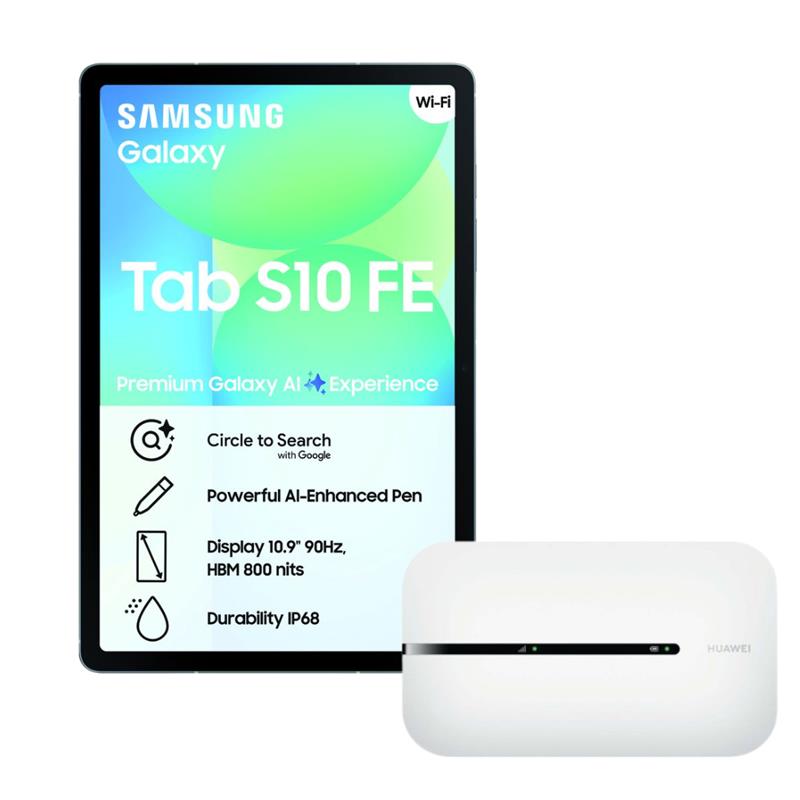 Samsung Tab S10FE Wifi 128gb Gray + Pocket Router