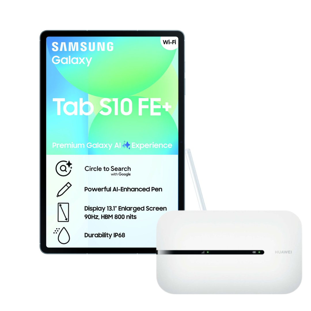 Samsung Tab S10FE+ Wifi 128gb Gray + Pocket Router