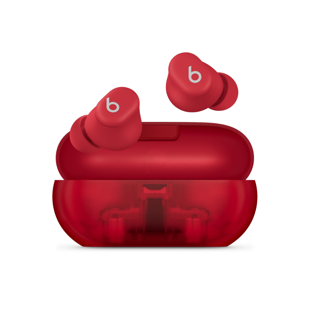 Beats Solo Buds - Transparent Red (Open Box)
