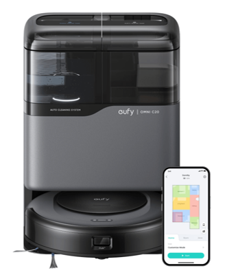 eufy C20 Smart Robot Vacuum Cleaner and Mop