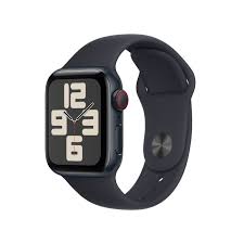 Apple Watch SE GPS + Cellular 44mm Midnight Aluminium Case with Sport Band