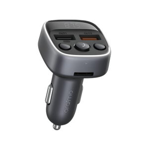 Oraimo Boulevard Car Charger + Mp3 Dark Chrome
