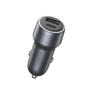 Oraimo Bullet 48 Duo 48w Car Charger Dark Chrome